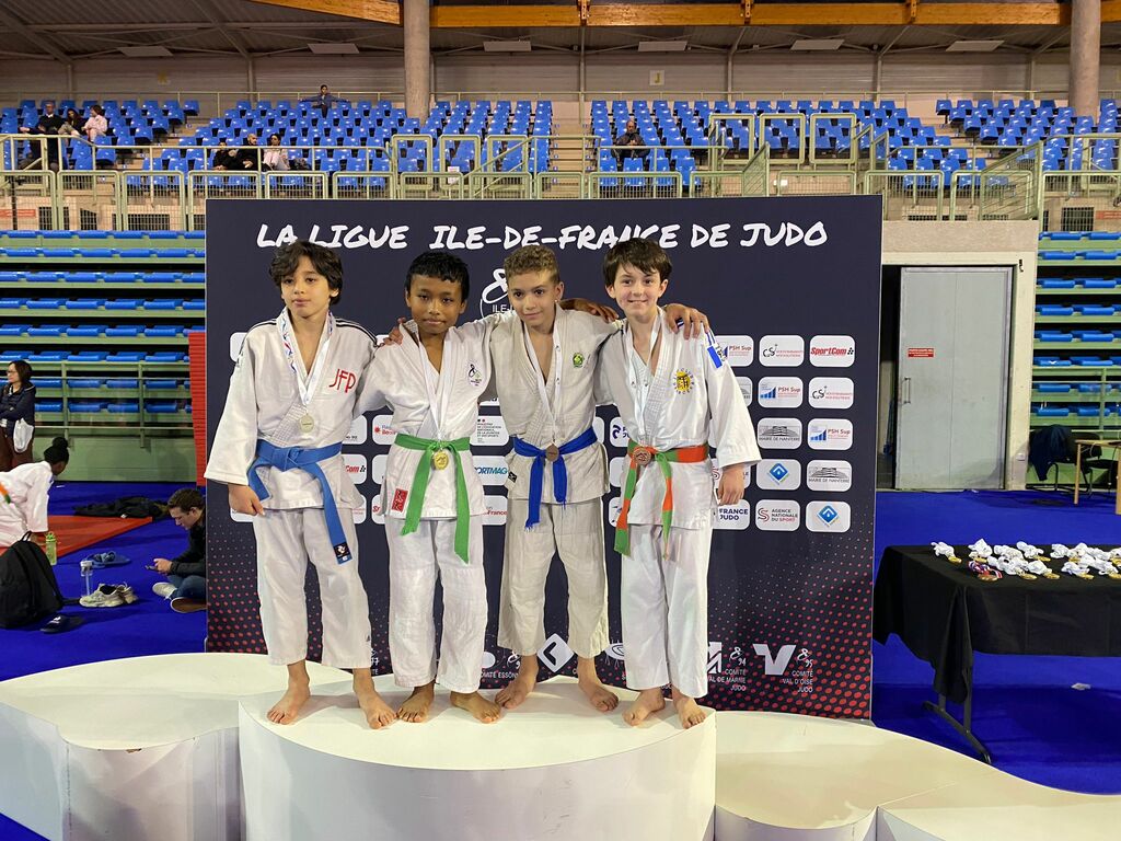 Misetra Champion Ile-de-France, un beau parcours pour tous nos judokas !