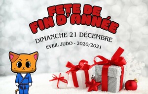 🥋 Animation de fin d’année – Éveils Judo 2020 &amp; 2021 🎄