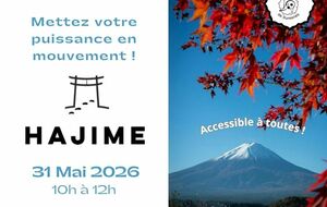Mettez votre puissance en mouvement ! HAJIME !
