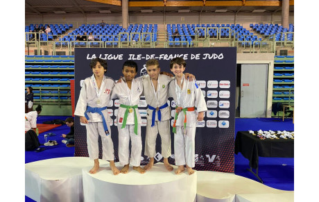 Misetra Champion Ile-de-France, un beau parcours pour tous nos judokas !